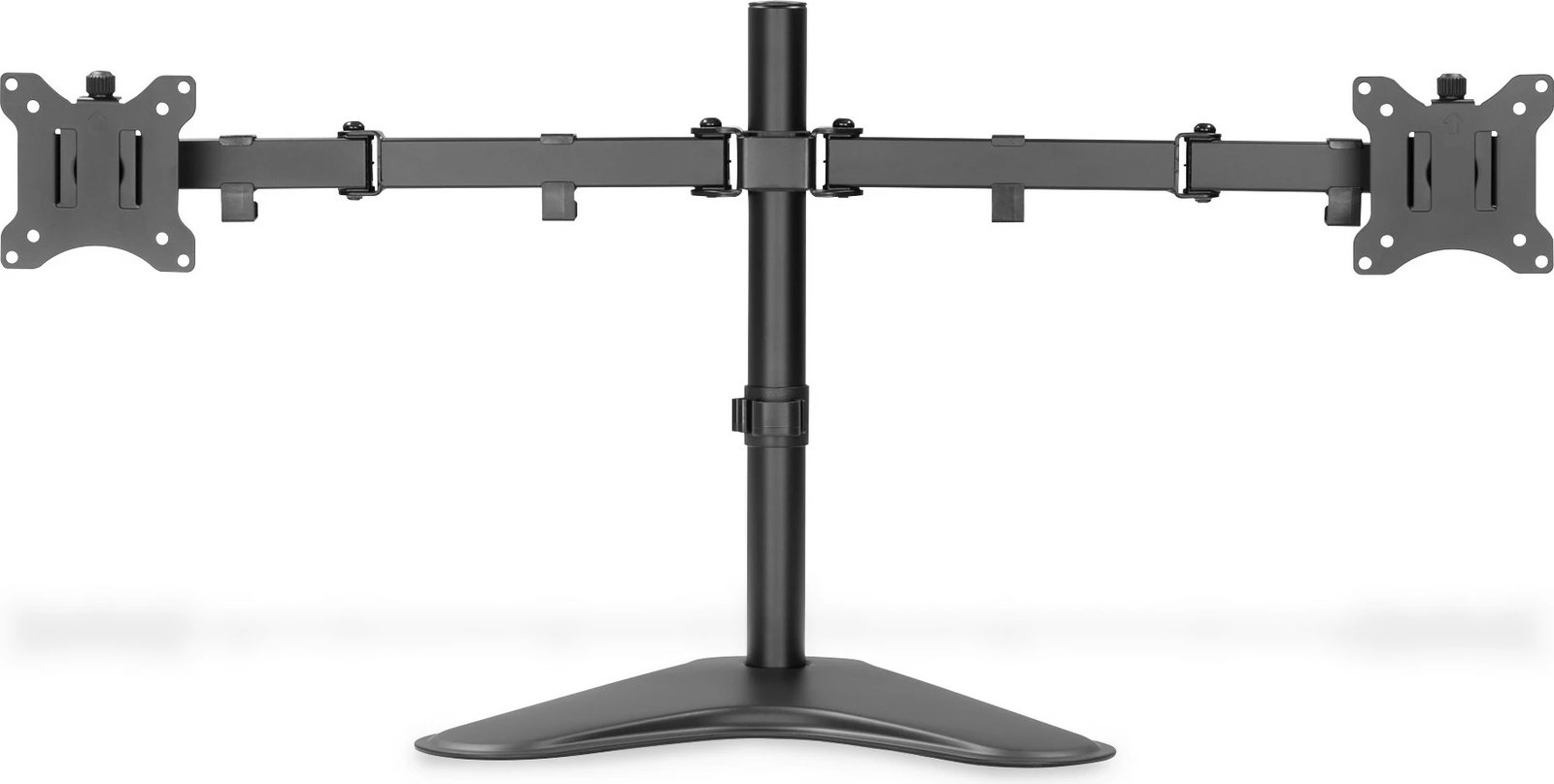 Mbajtës dy monitorësh Digitus universal, 15-32 inç, 8 kg, VESA 75x75/100x100, i zi Mbajtës dy monitorësh Digitus universal, 15-32 inç, 8 kg, VESA 75x75/100x100, i zi