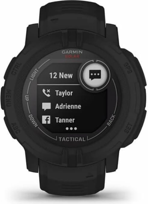 Orë sportive Garmin unisex, e zezë