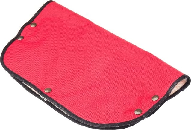 Mbulesë duarsh për karrocë bebe, SENSILLO, 40x22 cm, e izoluar termikisht, e kuqe