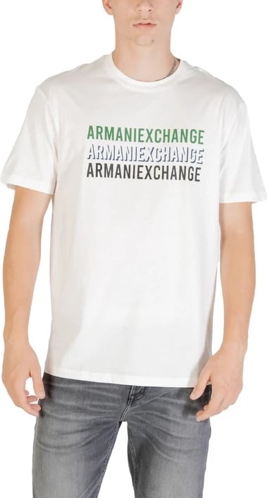 Maicë Armani Exchange për meshkuj, e bardhë