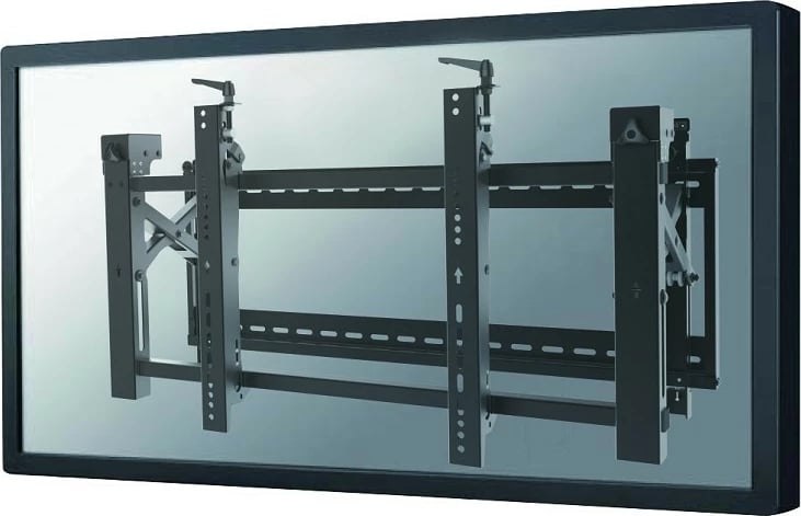 Mbajtëse muri për monitor Neomounts LED-VW2000BLACK, 32-75 inç, 70 kg, e zezë