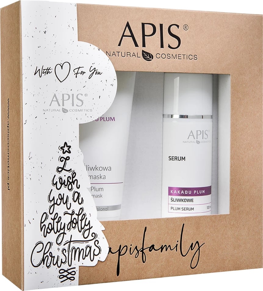 Set maskë dhe serum për fytyrë APIS Kakadu Plum për femra, 200ml + 100ml