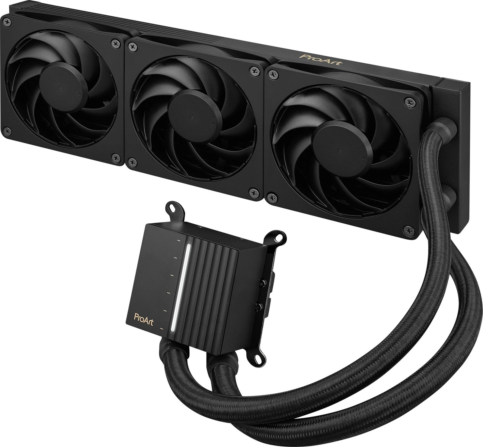 Ftohës me lëng ASUS ProArt LC 360, 3 ventilatorë 120mm, i zi