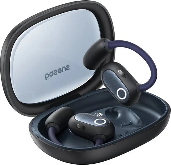 Kufje Baseus Eli Fit Open-Ear, Wireless, Bluetooth, USB Type-C, Zezë