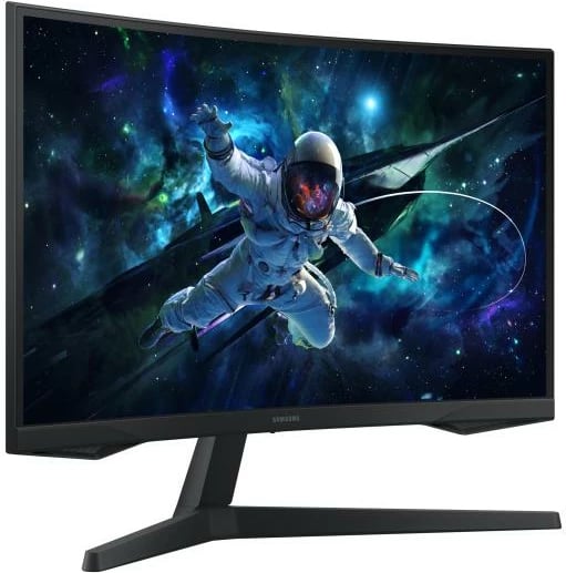 Monitor gaming i lakuar Samsung Odyssey G5 G55C LS27CG554EU 27" QHD 165Hz 1ms FreeSync HDR10, e zezë
