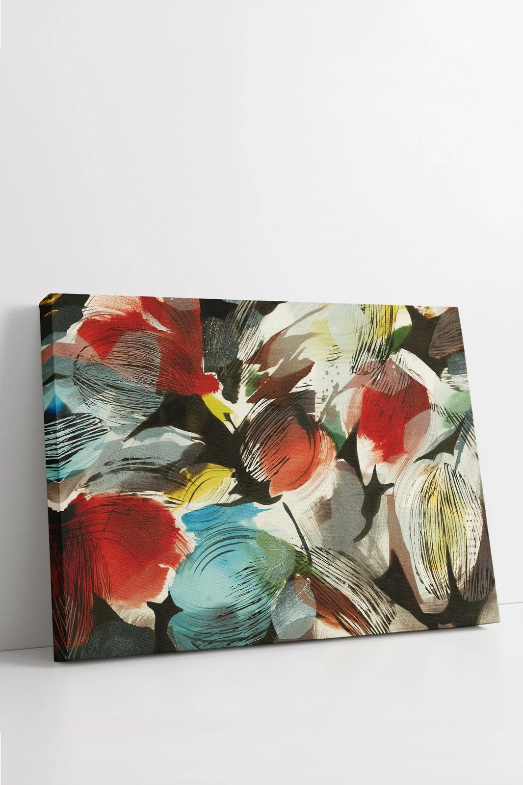 Pikturë dekorative në kanavacë, shumëngjyrëshe, Wallity, Ersyfdc129, 40x60cm