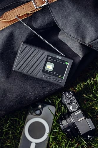 Radio portative, Adler AD1198, Bluetooth 5.0, FM RDS 20 preset, altoparlant 3W, ekran me ngjyra, e zezë