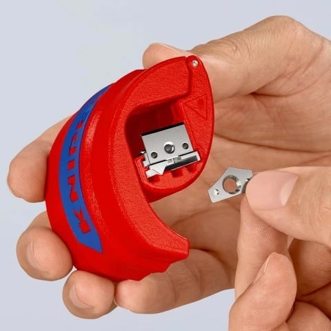 Prerës kabllosh Knipex BiX, plastikë/çelik inox, 5 cm, kuq Prerës kabllosh Knipex BiX, plastikë/çelik inox, 5 cm, kuq