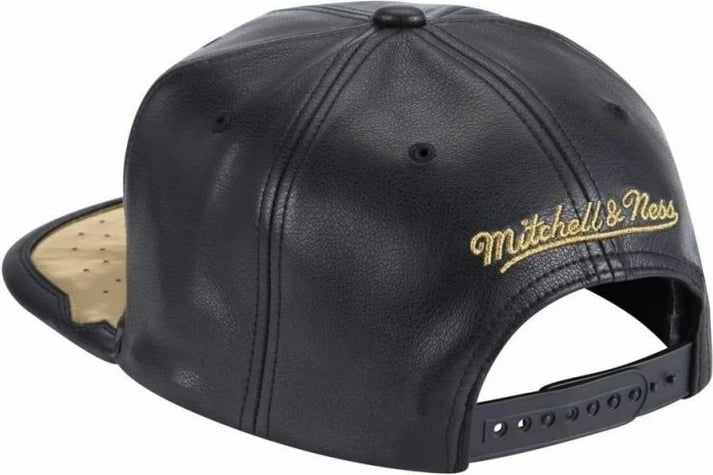 Kapelë Mitchell & Ness Chicago Bulls për meshkuj, e zezë dhe e artë