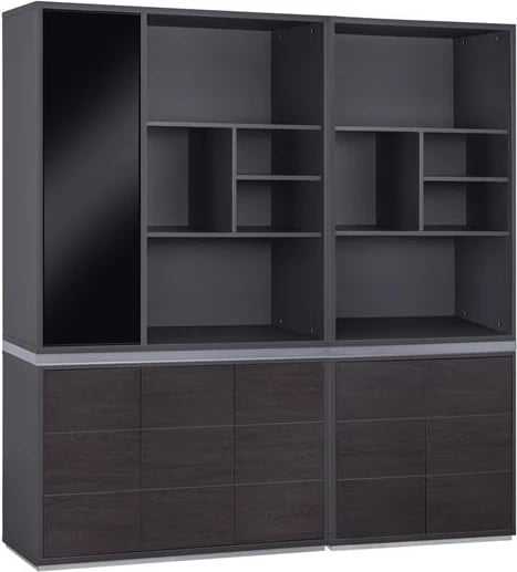 Set 2 pjesë Bibliotekë Profesionale për Zyre, ngjyrë trëndafili, FH11200