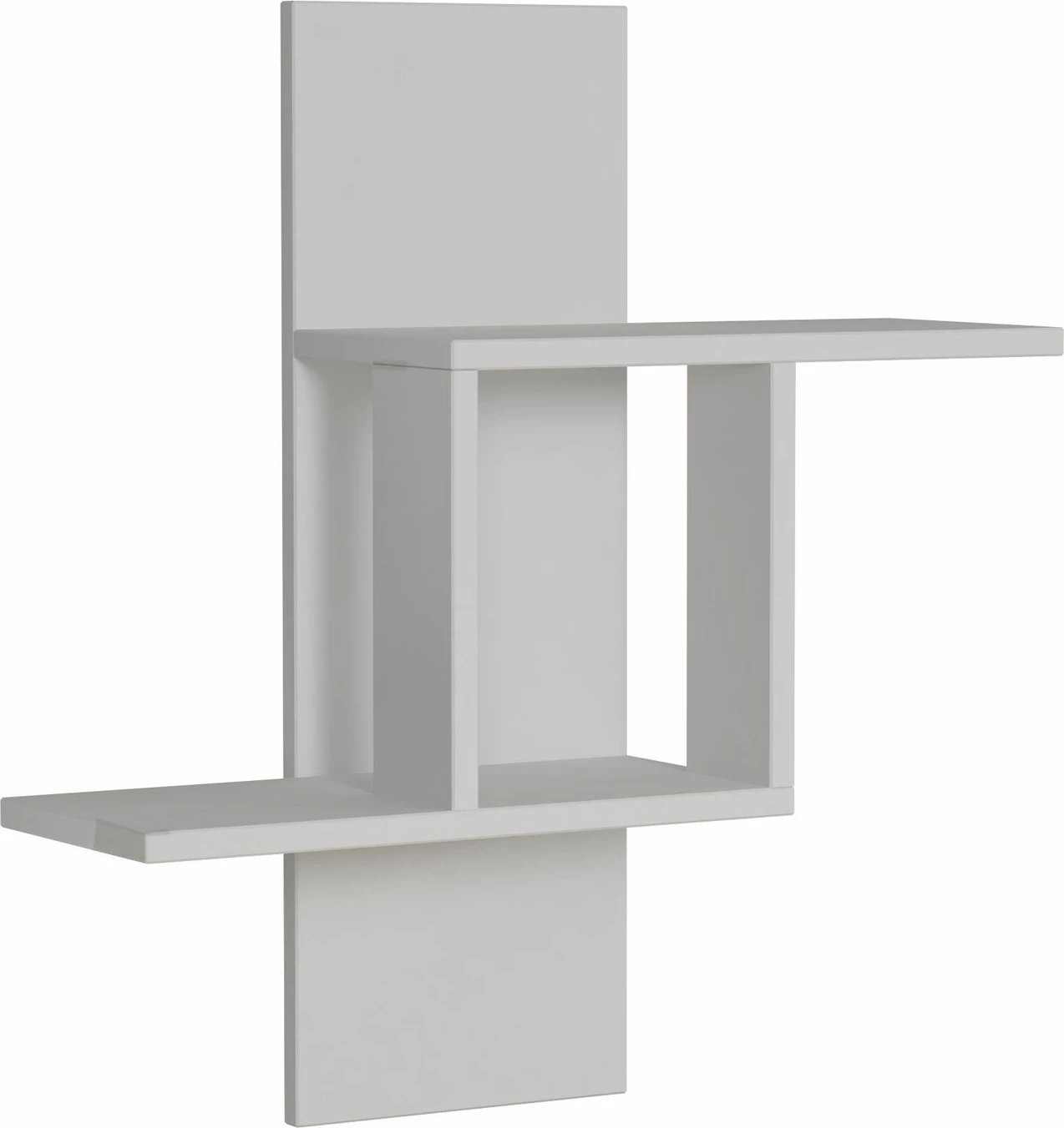 Raft muri Skye Decor, i bardhë