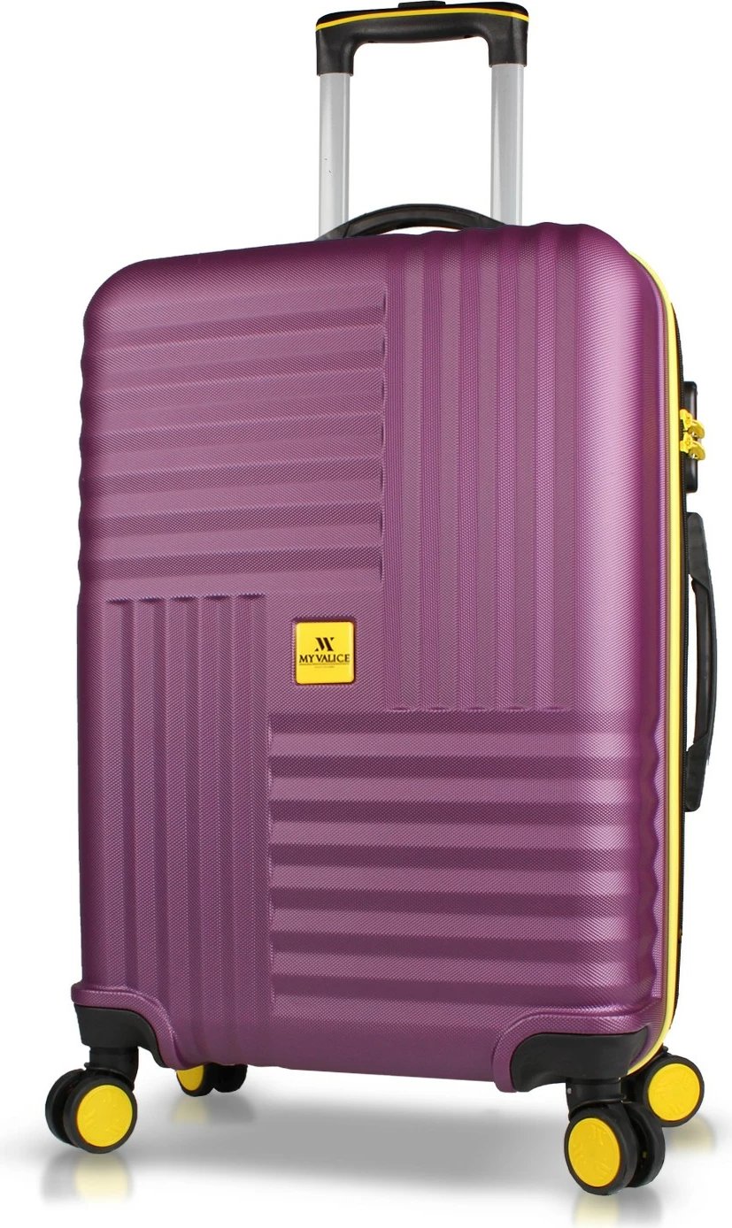 Valixhe udhëtimi Zoozie Bags, ngjyrë damson, 8630