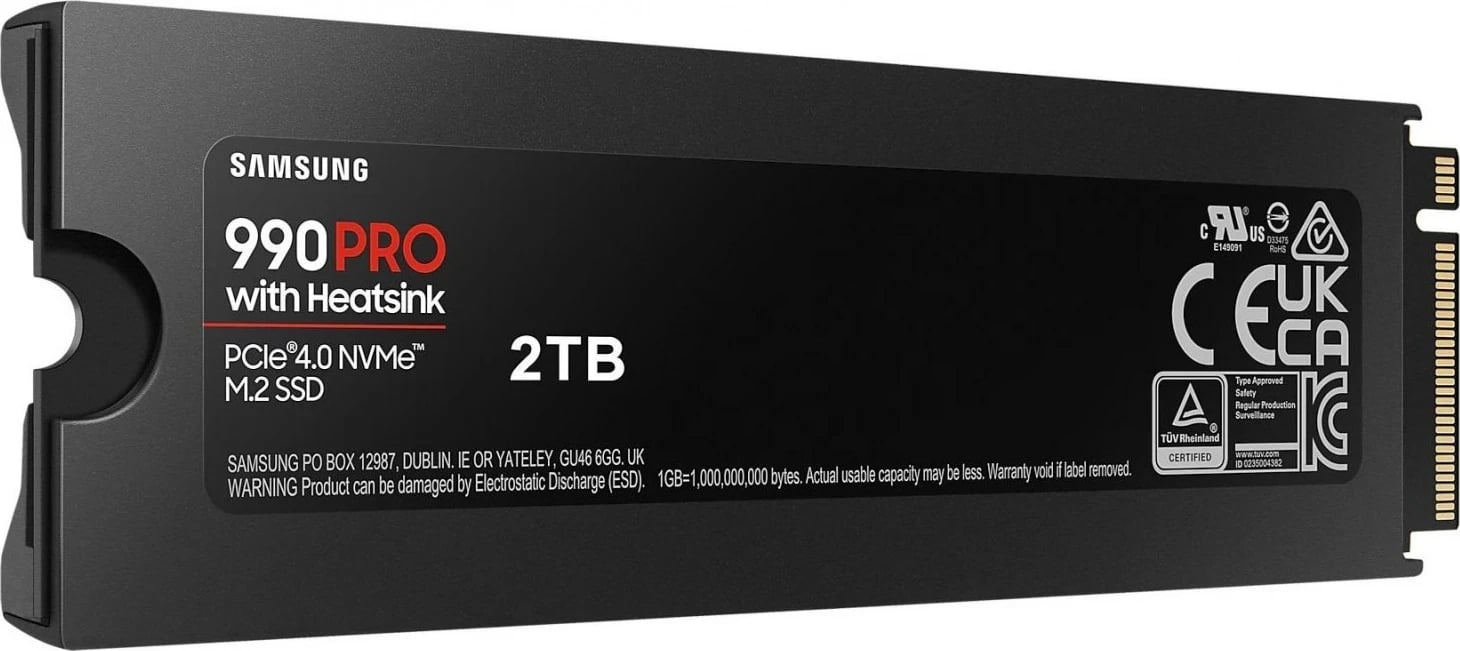 Disk SSD Samsung 990 Pro Heatsink, 2TB