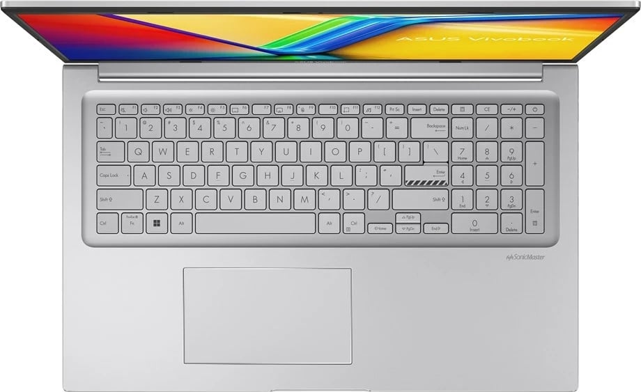 Laptop ASUS Vivobook 17 X1704VA-AU625W, 17.3", Intel Core i5-1334U, 16 GB RAM, 512 GB SSD, Silver