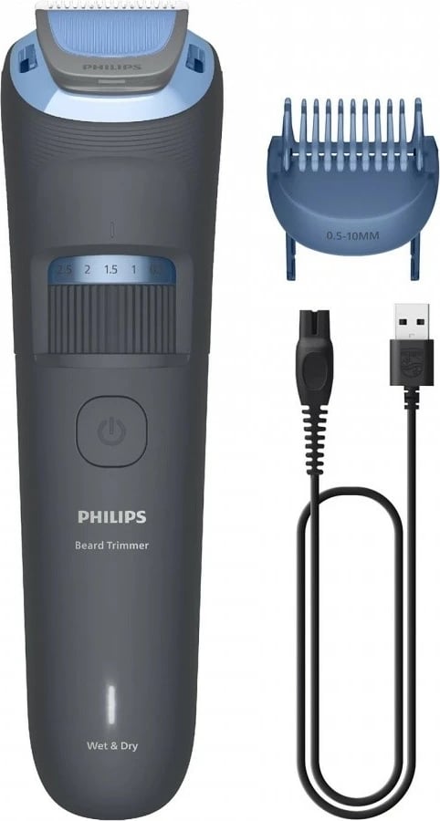 Makinë rroje Philips Brody Series 3000 BT3617/15, Gri