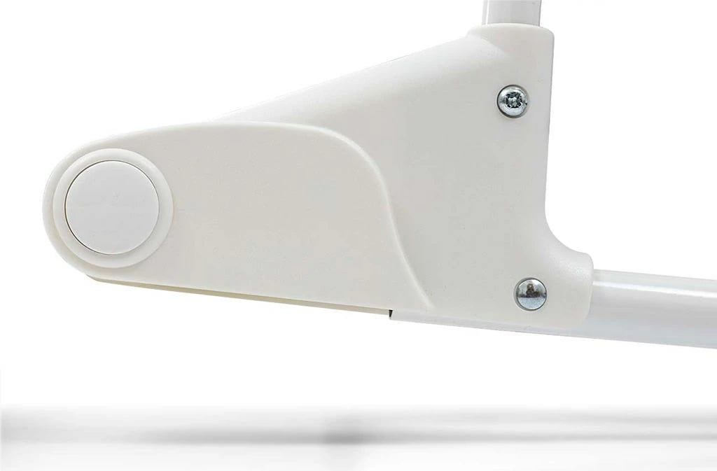 Djep 2-në-1 për foshnje, Milly Mally Dream On, metal kornizë, rrota me bllokim, baldakin i palosshëm, dyshek i butë, gri