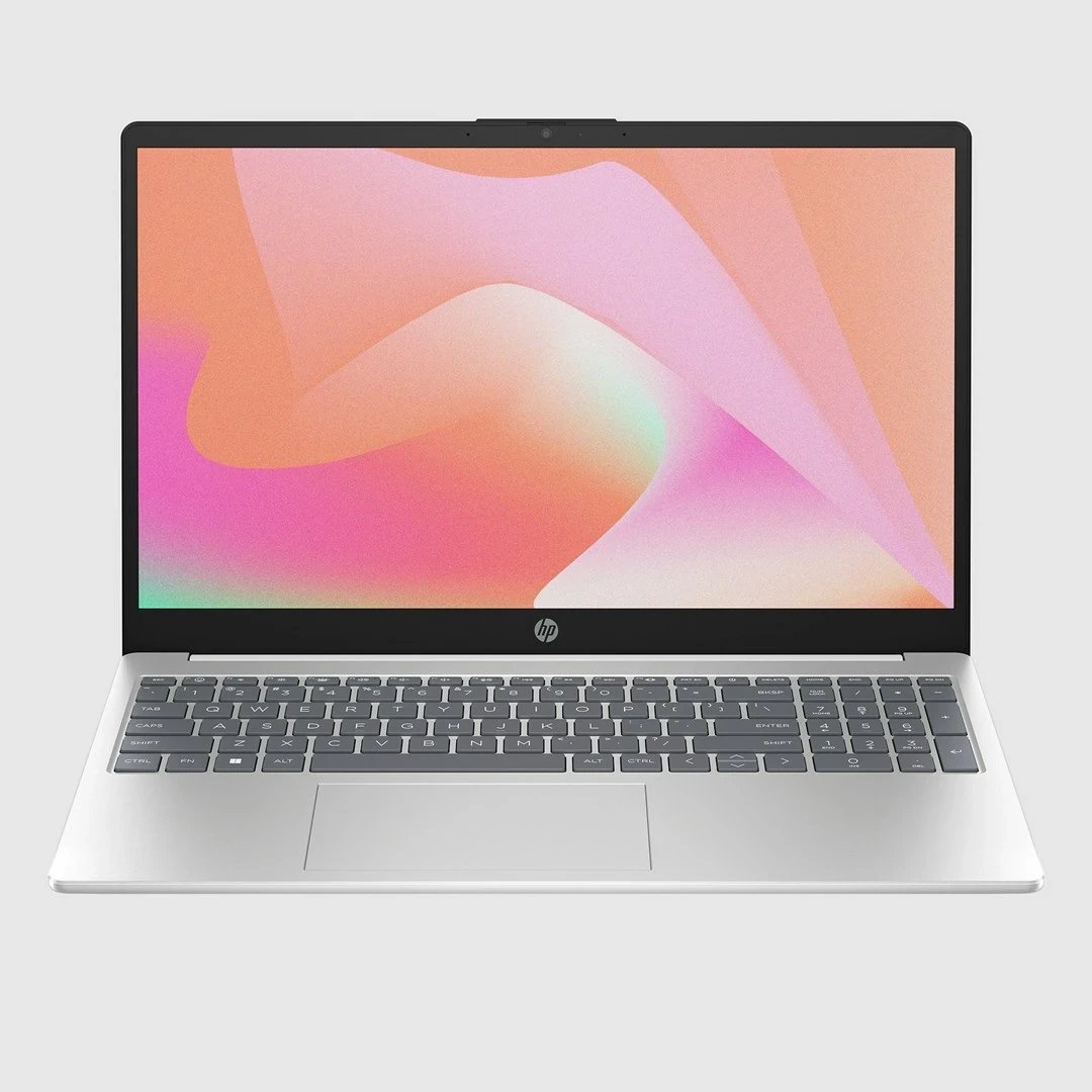 Laptop HP 15-fd0234nw, Intel Core i3-1215U, 15.6" FHD, 8GB RAM, 256GB SSD, Natural Silver