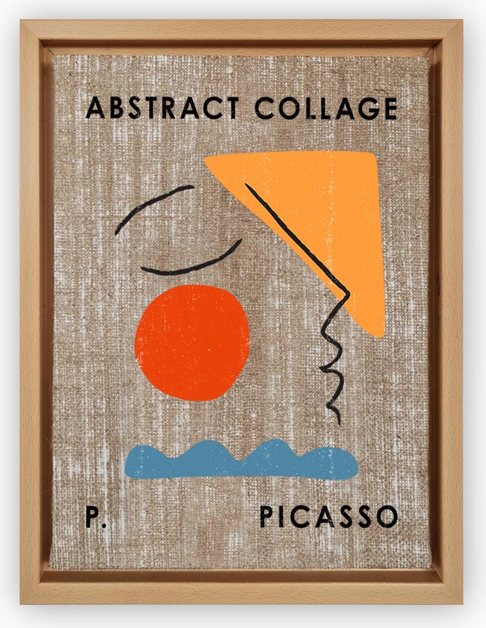 Pikturë dekorative në kanavacë, shumëngjyrëshe, Wallity, LNJ519606102392, 36x46cm