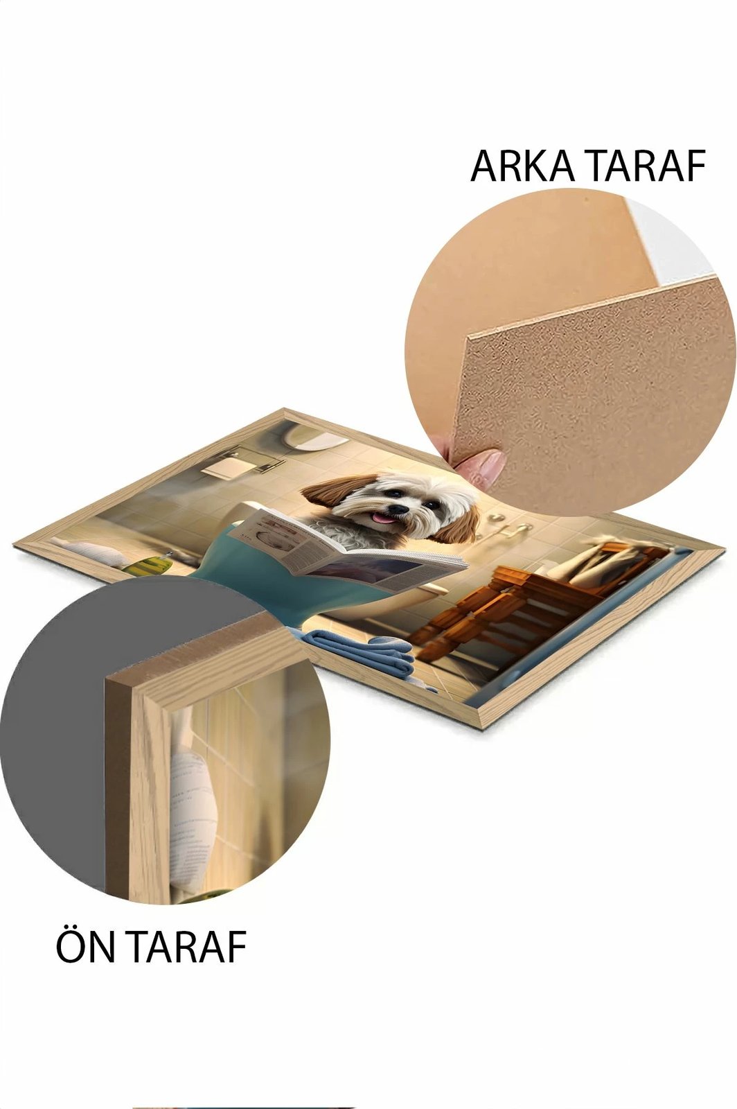 Pikturë dekorative, shumëngjyrëshe, Wallity, Arthynmodelyty2030-37, 20x30cm