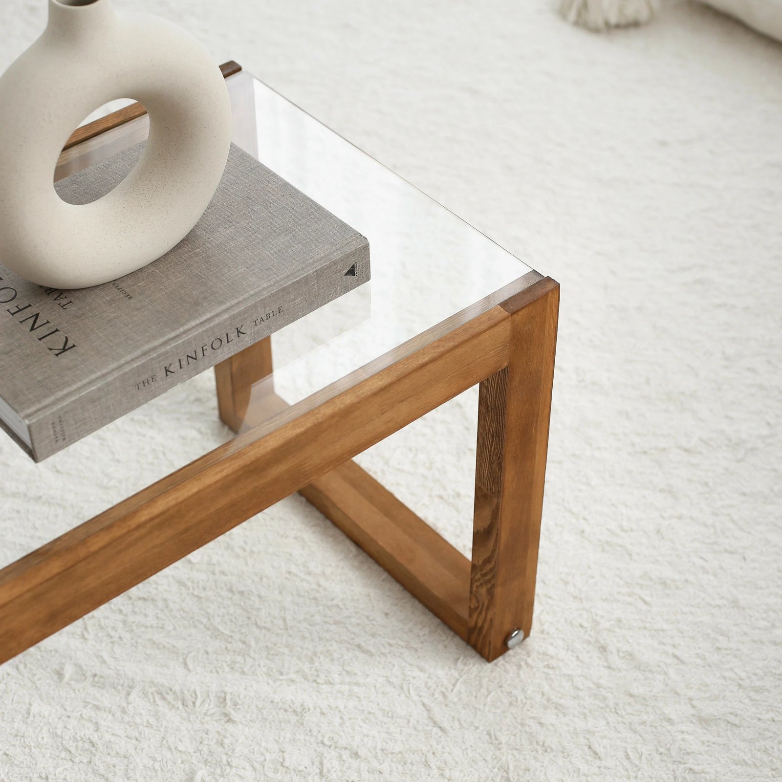 Komodë për TV Hanah Home, dru i fortë, Via