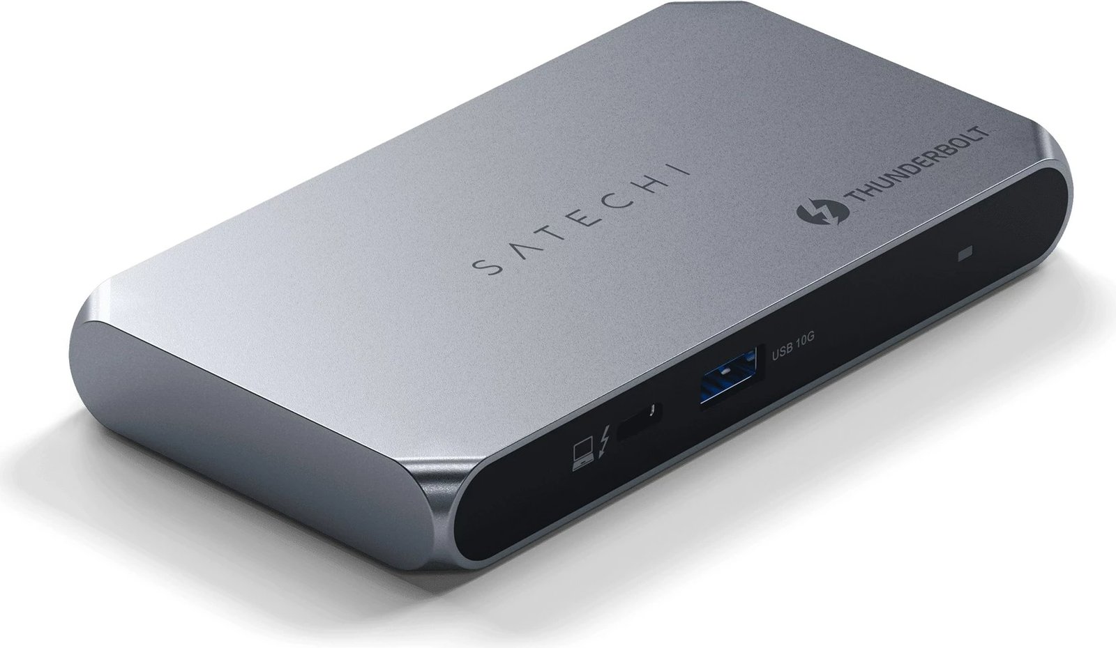 Hub Satechi ST-HT4SHM-EU, Thunderbolt 4, 4 porta, USB 3.2, Gri