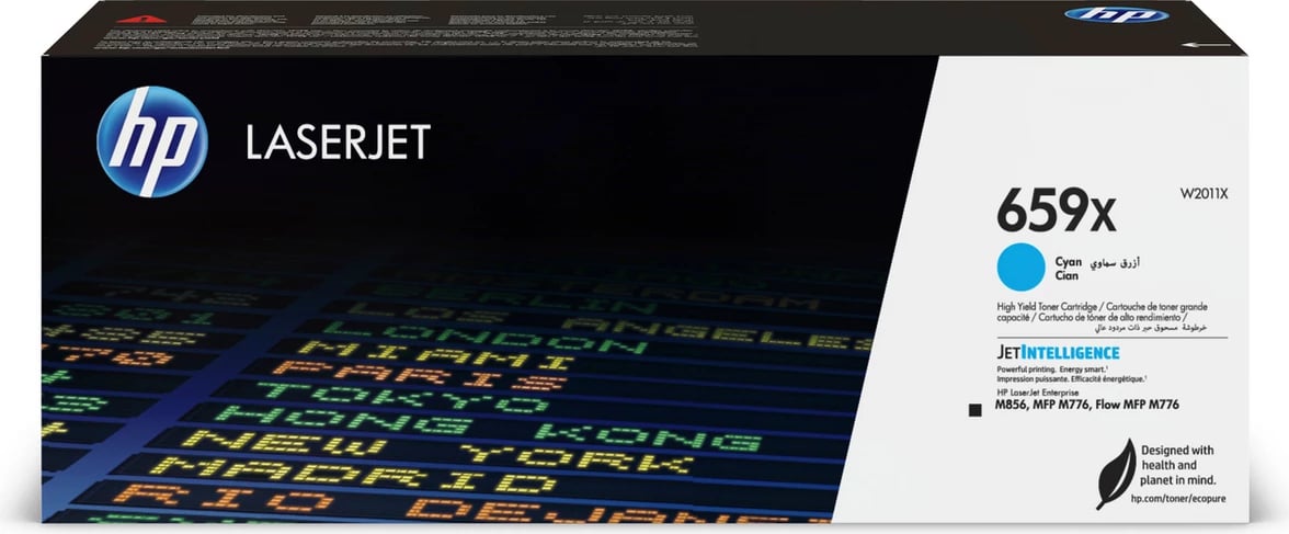 Toner HP 659X W2011X rendiment 29000 faqe XL cyan