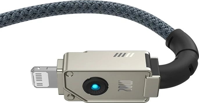 Kabllo Baseus Unbreakable USB C në iP 1 m 20 W Bardhë