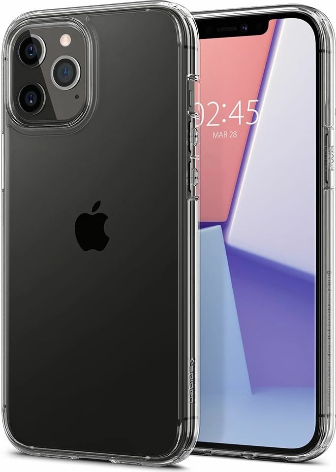 Mbështjellës Spigen Ultra Hybrid për iPhone 12 Pro Max, Transparent
