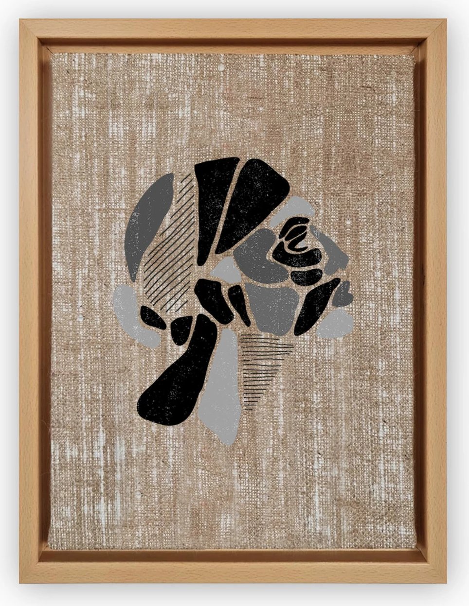 Pikturë dekorative në kanavacë, shumëngjyrëshe, Wallity, LNJ519278570113, 66x96cm