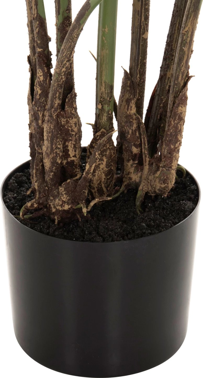 Bimë sintetike dekorative, FH7991, Monstera, në vazo, 100H cm