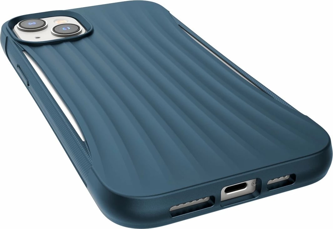 Mbështjellës Raptic X-Doria Clutch për iPhone 14 Plus, MagSafe, Blu