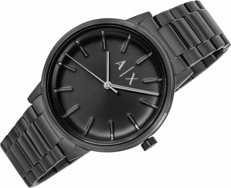 Orë dore për meshkuj Armani Exchange, titanium