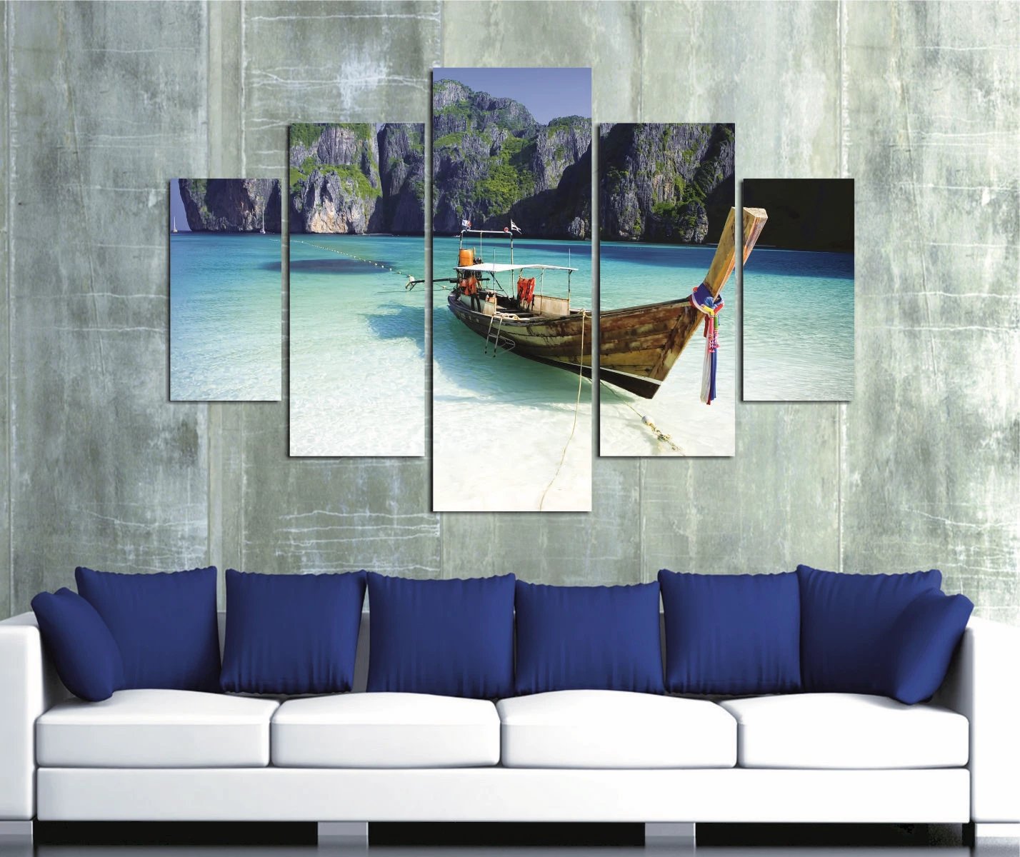 Pikturë dekorative MDF, 5 pjesë, Wallity, ST057