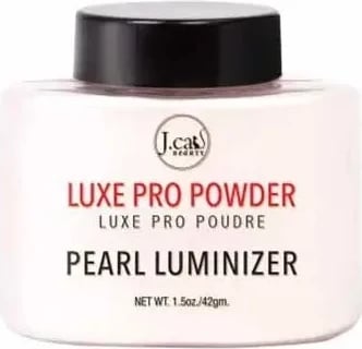 Pluhur për fytyrë J.CAT BEAUTY Luxe Pro Luminize Pearl, 42g