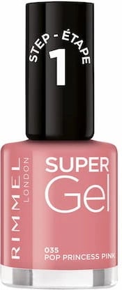 Llak për thonj Rimmel Super Gel 035 Pop Princess Pink për femra 12ml
