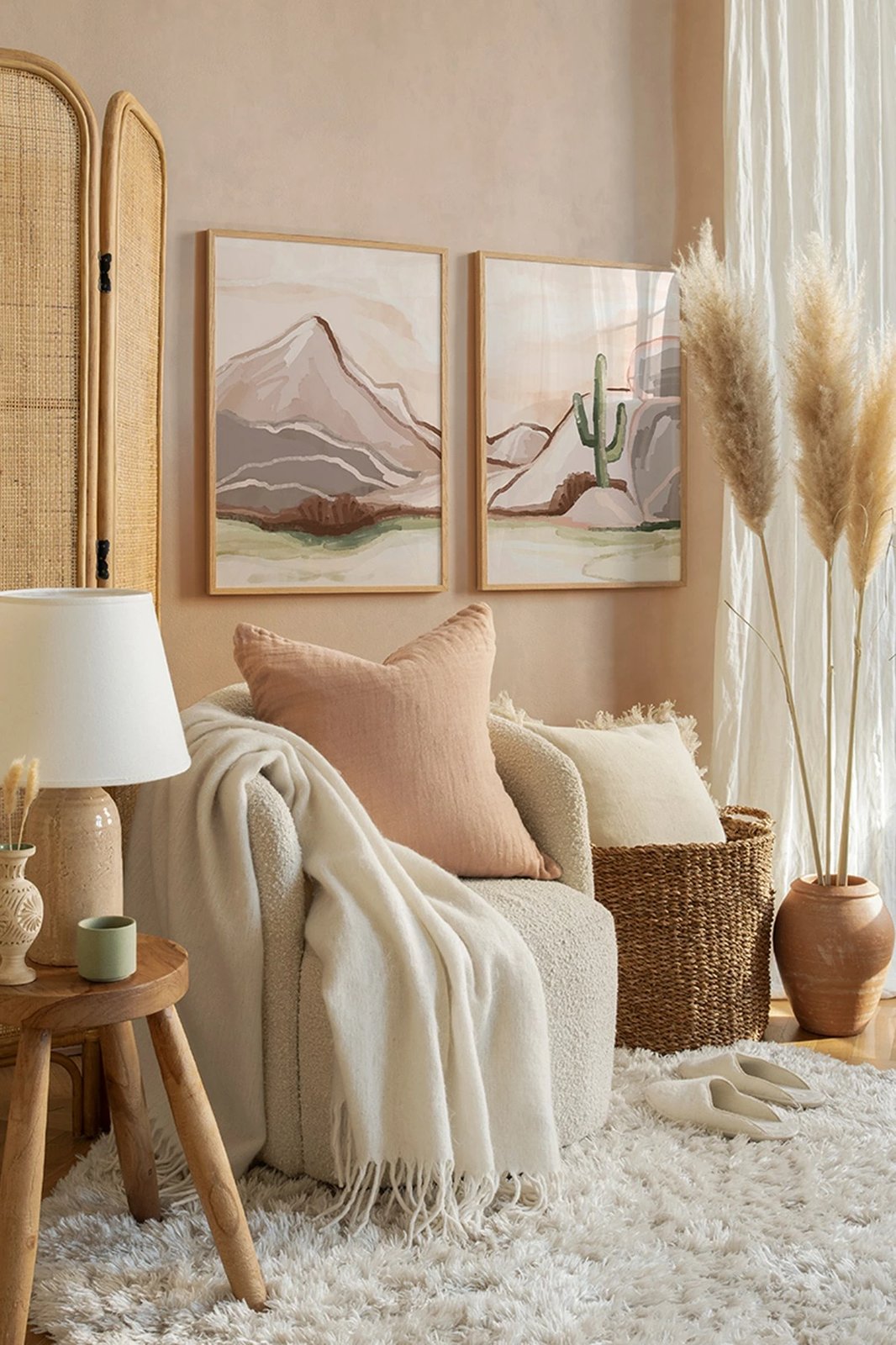 Pikturë dekorative me kornizë (2 copë), Wallity, Artcerceve4