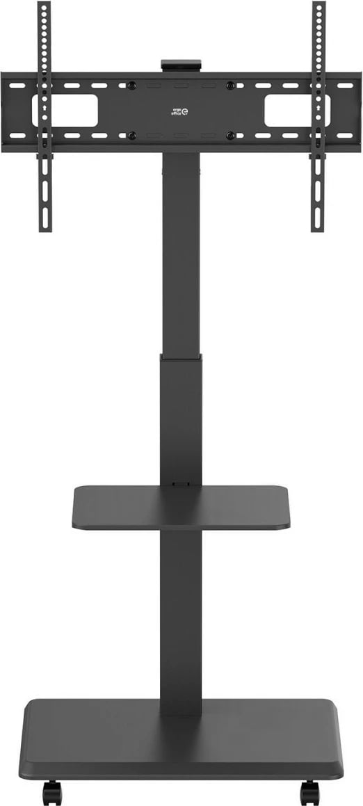Karrocë mobile për TV Ergo Office ER-304B, për ekrane 37-75", e zezë