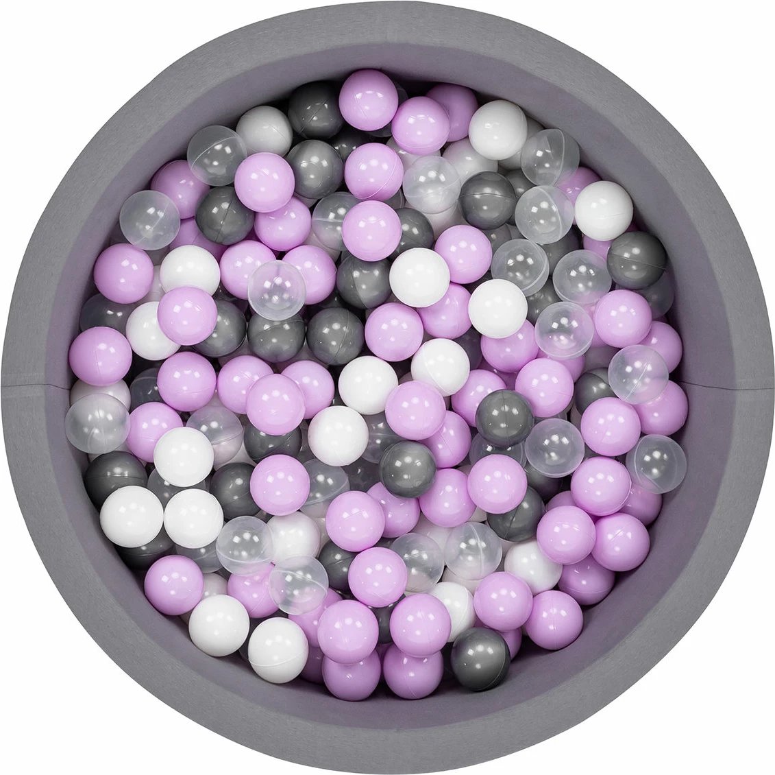 Pishinë me topa për fëmijë, Bubble Pop 200 v1, ngjyrë gri