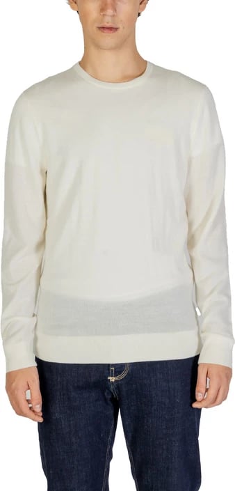 Xhemper për meshkuj Calvin Klein Jeans, të bardhë