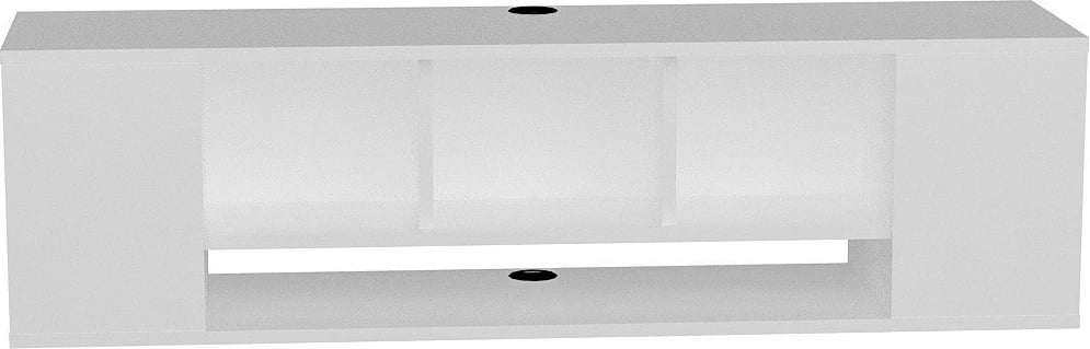 Komodë TV Hanah Home, ngjyrë e bardhë, Paldi