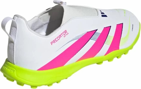 Çizme futbolli për fëmijë adidas, të bardha