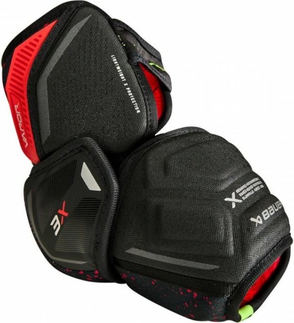 Mbrojtëse bërrylash Bauer për meshkuj/femra, të zeza