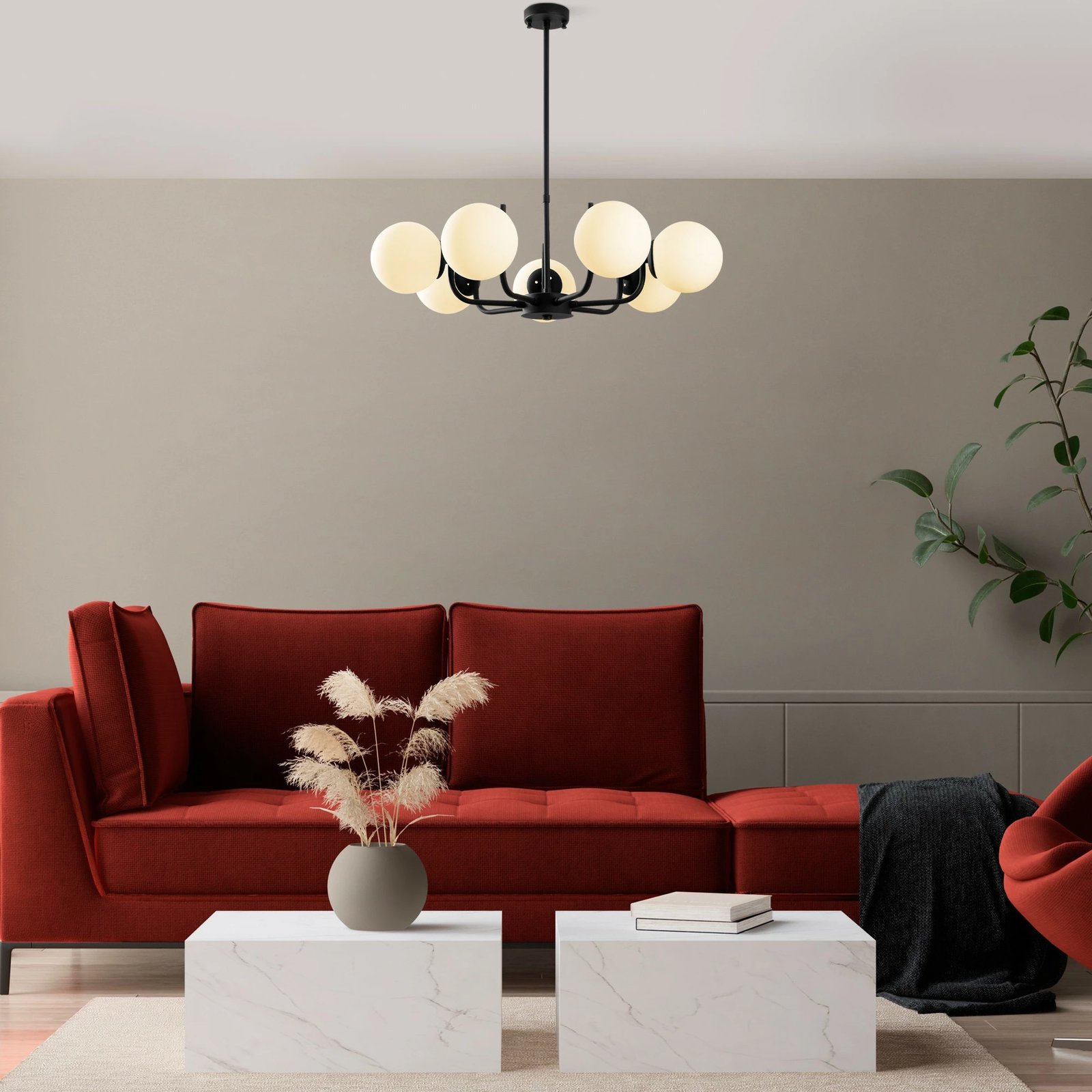 Llambadar Opviq, Antler - 13769, ngjyrë e zezë