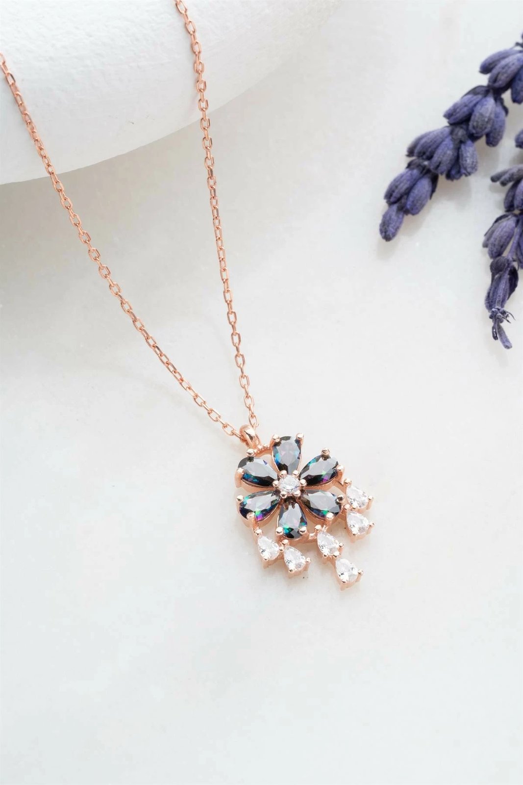 Qafore argjendi, ngjyrë rozë e zezë, Jumeon, NRZ999029