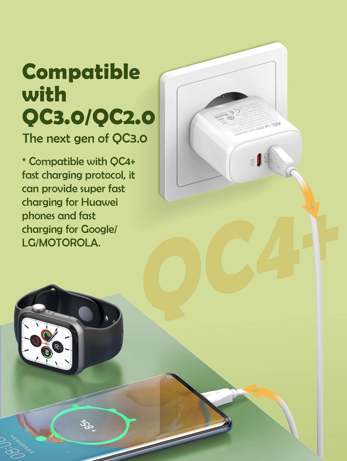 Karikues LDNIO A2526C (Bardhë)