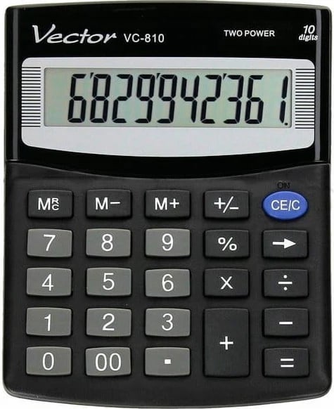 Kalkulator zyre Vector VC-810, 10 shifra, i zi