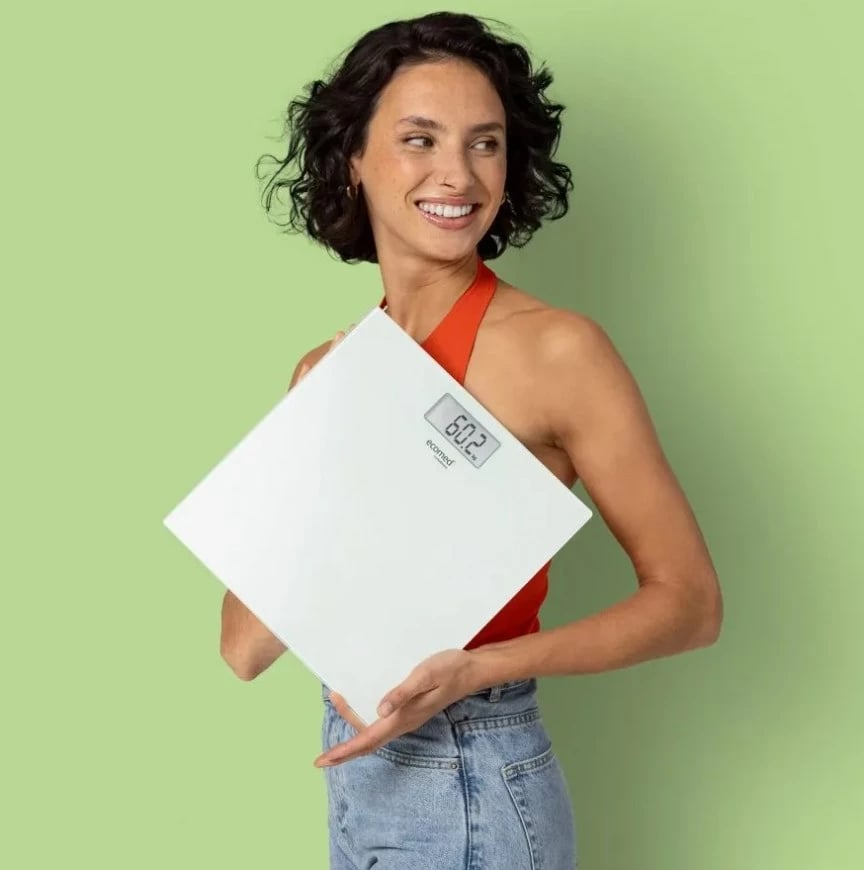 Peshore personale Medisana Ecomed PS-72E, Elektronike, Bardhë