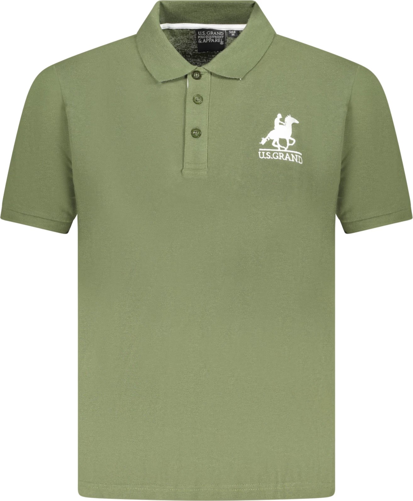 Maicë polo për meshkuj U.S. GRAND POLO, e gjelbër