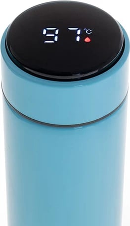 Termus me LED, Adler AD 4506, 473 ml, çelik inox SS304, blu