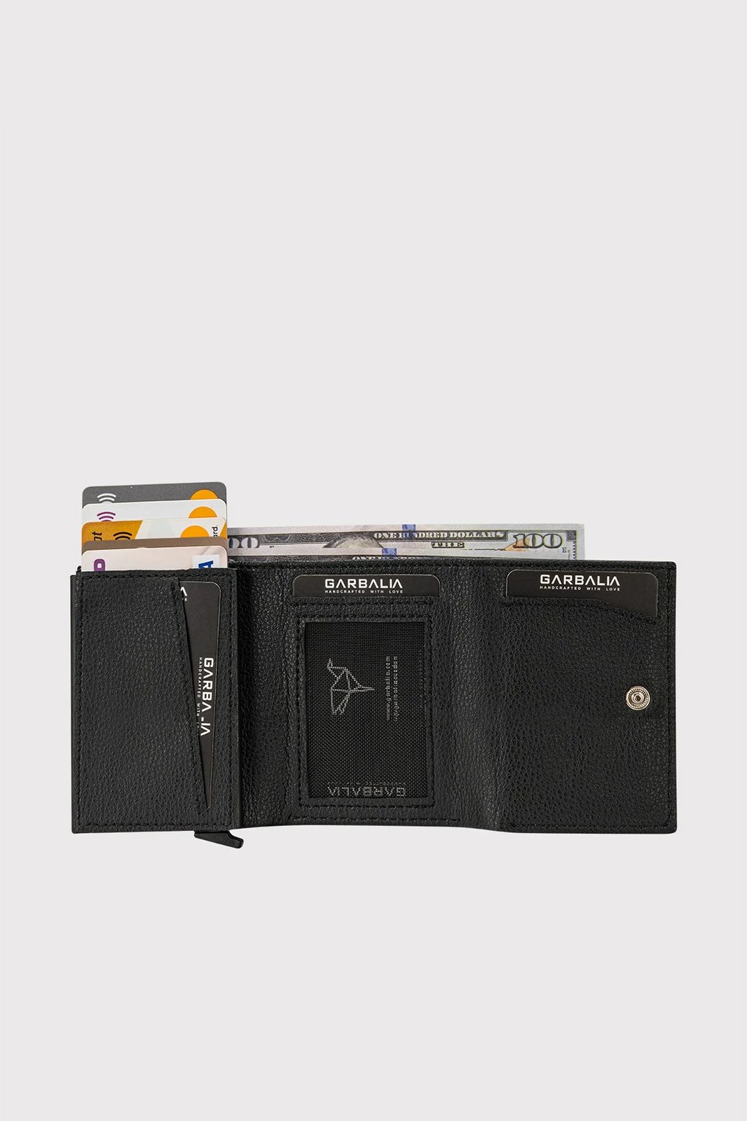 Portofol uniseks Zoozie Bags, Malta, ngjyrë e zezë